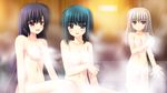  3girls bath breasts game_cg hananomiya_ako kona_nako nishimata_aoi nude onsen sekai_seifuku_kanojo tagme_(character) 