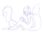  blush butt cum cute erection fellatio feminine gay girly hair indie_(character) long_hair male mammal mandimorbid nude oral oral_sex penis plain_background raised_tail sex short_hair skunk tail thighs tongue trap trix_the_cat valon white_background wide_hips 