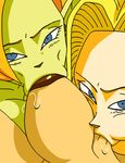  android_18 dboy dragon_ball_z krillin zangya 