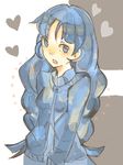  56478171 bad_id bad_pixiv_id blue_eyes blue_hair candace_(harvest_moon) harvest_moon harvest_moon_animal_parade harvest_moon_tree_of_tranquility solo sweater 