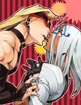  arc_system_works guilty_gear pocky venom venom_(guilty_gear) yaoi zato-1 