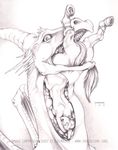  centaur dragon ecmajor female hooves internal licking scalie taur tongue vore 