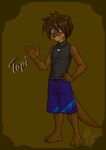  &hearts; dee dee_hedgehog glasses otter shorts solo topi 