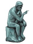  art rodin tagme the_thinker 