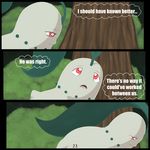  chikorita comic female forest nintendo pok&#233;mon pok&eacute;mon sad springtime_desperation tom_smith tree video_games wood 