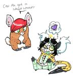  &hearts; chibi chival cute holly_massey stitches 