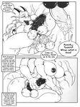  aurenn balls big_breasts breasts comic cooking_with_shardfire dragon herm hyper intersex penis scalie shardfire xpray xpray_(character) 
