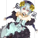  bow dress frills highres microphone original samuraig solo 