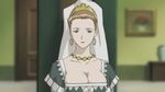  breasts cleavage jewelry lady_mad-thane large_breasts last_exile screencap solo 
