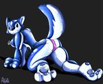  :3 anus balloon blue canine female inflatable pussy shiny solo 