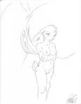  briona_campbell chubby female lagomorph malachi nude piercing rabbit sketch solo 