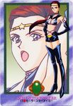  1girl androgynous bishoujo_senshi_sailor_moon bishoujo_senshi_sailor_moon_sailor_stars boots breasts cleavage female gender_bender genderswap kou_taiki official_art ponytail sailor_star_maker solo standing taiki_kou thigh_boots zettai_ryouiki 