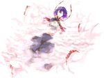  bad_id bad_pixiv_id closed_eyes hat hat_removed headwear_removed nagae_iku purple_hair short_hair solo tiha_(ama) touhou 