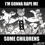  canine censored children cub fox funny lando male meme rape zenmigawa 