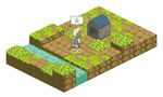  canine dog isometric kamosika pixel_art solo 