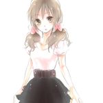  axis_powers_hetalia bad_id bad_pixiv_id brown_eyes brown_hair hachi_(aimu) hair_ribbon long_hair ribbon seychelles_(hetalia) solo twintails 