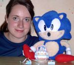  birthday hedgehog human male mobian photo plushie real sonic_(series) sonic_the_hedgehog 