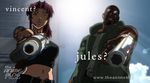  black_lagoon dutch dutch_(black_lagoon) gun lowres pulp_fiction revy revy_(black_lagoon) weapon 