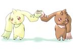  blush digimon digimon_tamers lopmon terriermon 