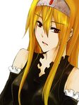  blonde_hair hime_(kaibutsu_oujo) kaibutsu_oujo lilianne long_hair red_eyes rowan_(artist) rowan_(kanonsecret) simple_background solo tiara 