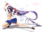  ikkitousen kanu_unchou long_hair sword weapon white 