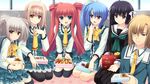  food game_cg group hananomiya_ako kona_nako munemoto_tsubakiko nishimata_aoi seifuku sekai_seifuku_kanojo tagme_(character) touno_sakurako yamino_yumeko 