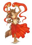  canine dancing female katie_hofgard red silk solo 
