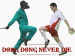  dong_dong_never_die football gas_mask gun hat jiang_bao sheng_hua_nan 
