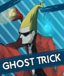  bad_id bad_pixiv_id blonde_hair english formal ghost_trick lamp male_focus necktie pointy_hair ray_(ghost_trick) sissel sitting solo spirit suit sunglasses 