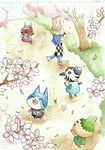  absurdres animal_crossing bunny cat doubutsu_no_mori highres horse kid_cat lobo lobo_(animal_crossing) moe nintendo pippy pippy_(animal_crossing) rabbit savannah savannah_(animal_crossing) wolf 