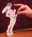  blush female lagomorph micro mixed_media oh_no panties paper photo rabbit real strider_orion underwear upskirt 