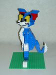  cat feline feral lego photo real solo what 