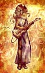 canine cassie_the_rock_vixen female fox guitar music performer solo turbinedivinity 