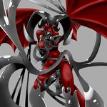  anal breasts dragon female goo mercy necrodrone_(character) oral red_dragon scalie severus tentacles wings 