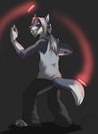 2008 canine glowstick keihound khyle male rave raver solo wolf 