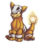  charmander fire fur houndour hybrid kayla-na mel_the_hybrid nintendo orange_fur pok&#233;mon pok&eacute;mon video_games 