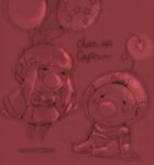  balloon cute nintendo olimar olimarpuke-chan original_character pikmin red sad 