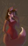  canine classy dhole dress female good_cheese jewelry kelly_hamilton necklace nina_morena_agil red ringlets solo 