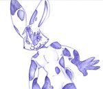  lagomorph male nude pmoss rabbit solo 