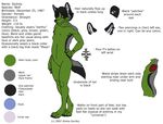  canine green model_sheet nude piercing solo sydney thekillingmoon wolf 