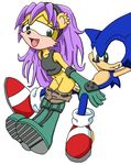  anthro duo female hedgehog male mammal mina plain_background sega sonic_(series) sonic_the_hedgehog unknown_artist white_background 