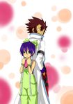  blue_hair chocolate cobra_(fairy_tail) fairy_tail heart hearts kinana_(fairy_tail) piercing purple_hair valentine valentines 