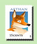  canine chris_goodwin fox illustrator solo stamp 