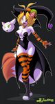  big_breasts boots breasts cat chalo costume digit feline female halloween sarah_silkie witch 
