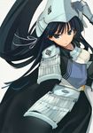  armor black_hair highres long_hair rance_(series) sengoku_rance solo third-party_edit uesugi_kenshin_(rance) 