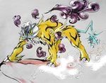  ambiguous_gender fang markings pearleden pok&eacute;mon raikou 