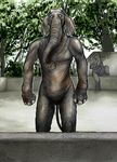  elephant male nude solo uziga_waita what what_has_science_done zoological_gardens 