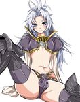  blue_eyes final_fantasy final_fantasy_ix kuja long_hair open_legs silver_hair spread_legs trap 