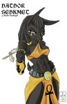  abs ankh anubian_jackal black breasts canine dark_hair dreadlocks egyptian female flail hathor_sekhmet jackal klesk_vaadrigar loincloth pinup pose rape_face short_tail skimpy smug solo tail underwear wide_hips 