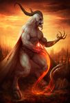  awesome demon digitigrade hi_res hooves horns john_kearney male solo 